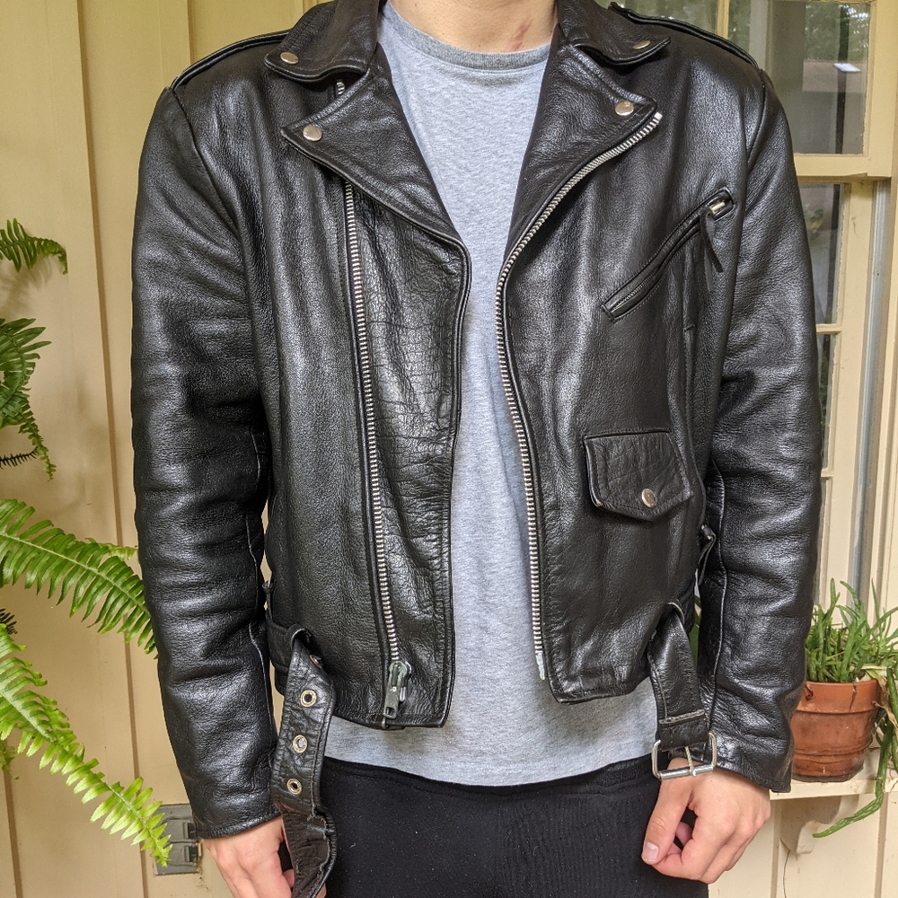 Wilsons Leather Motorcycle Jacket